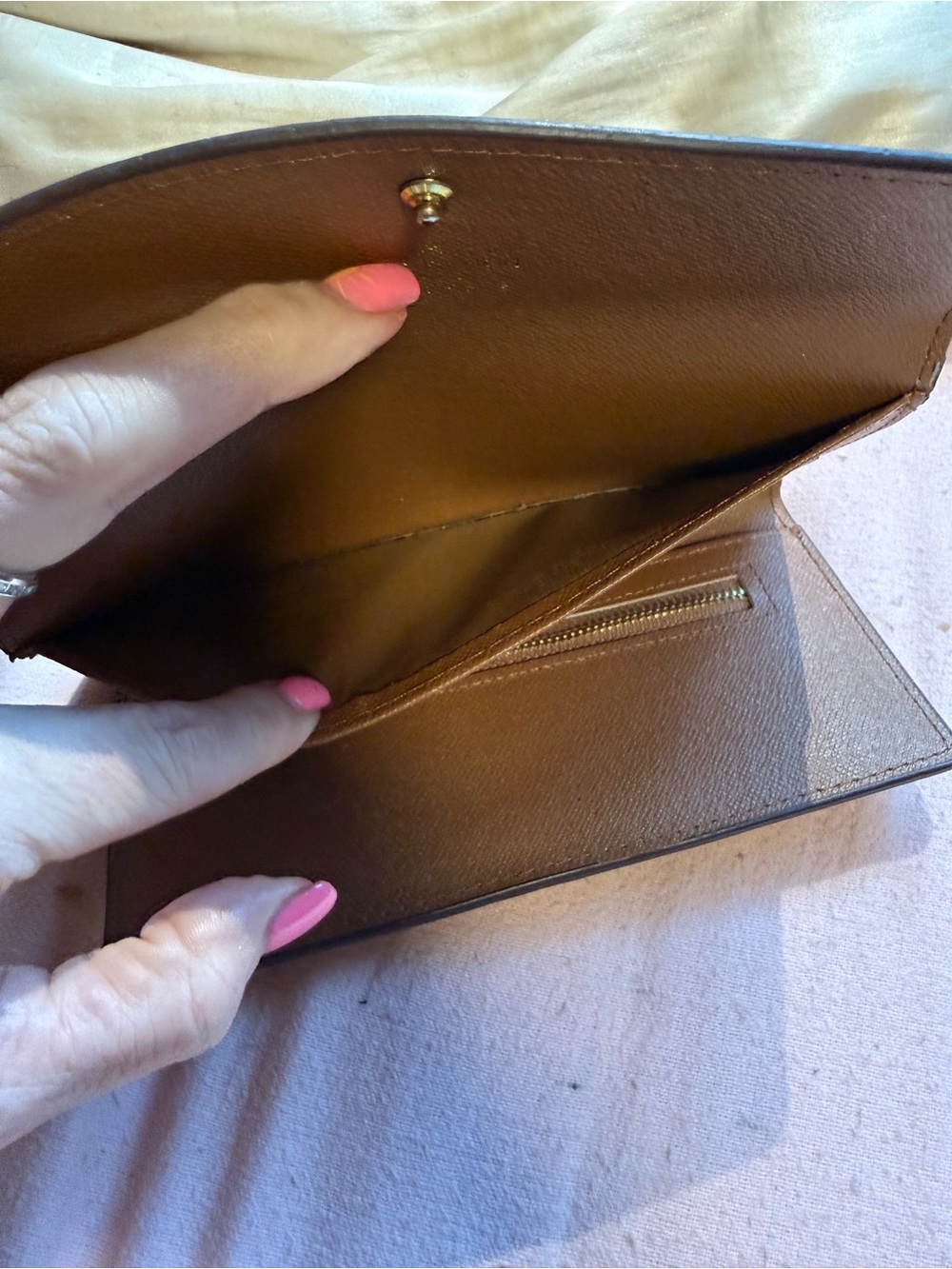 Monogram Continental Wallet in Brown - Picture 8 of 8